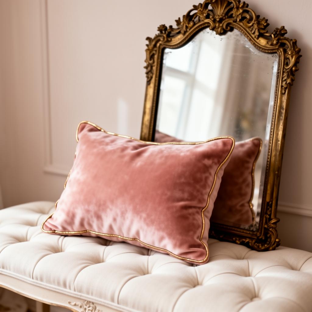 Freda Mirror Decor Pillow