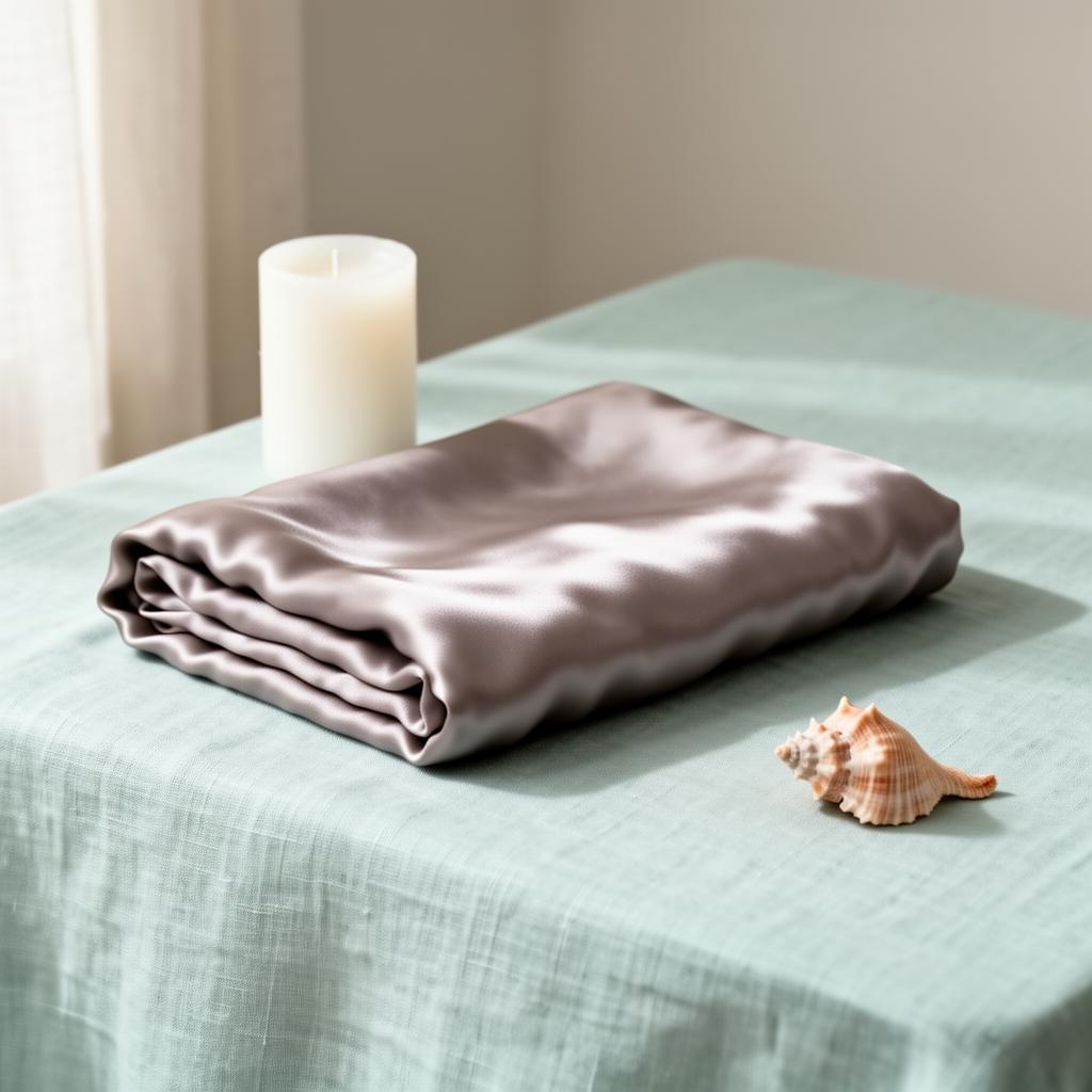 Moonwater Silk Throw
