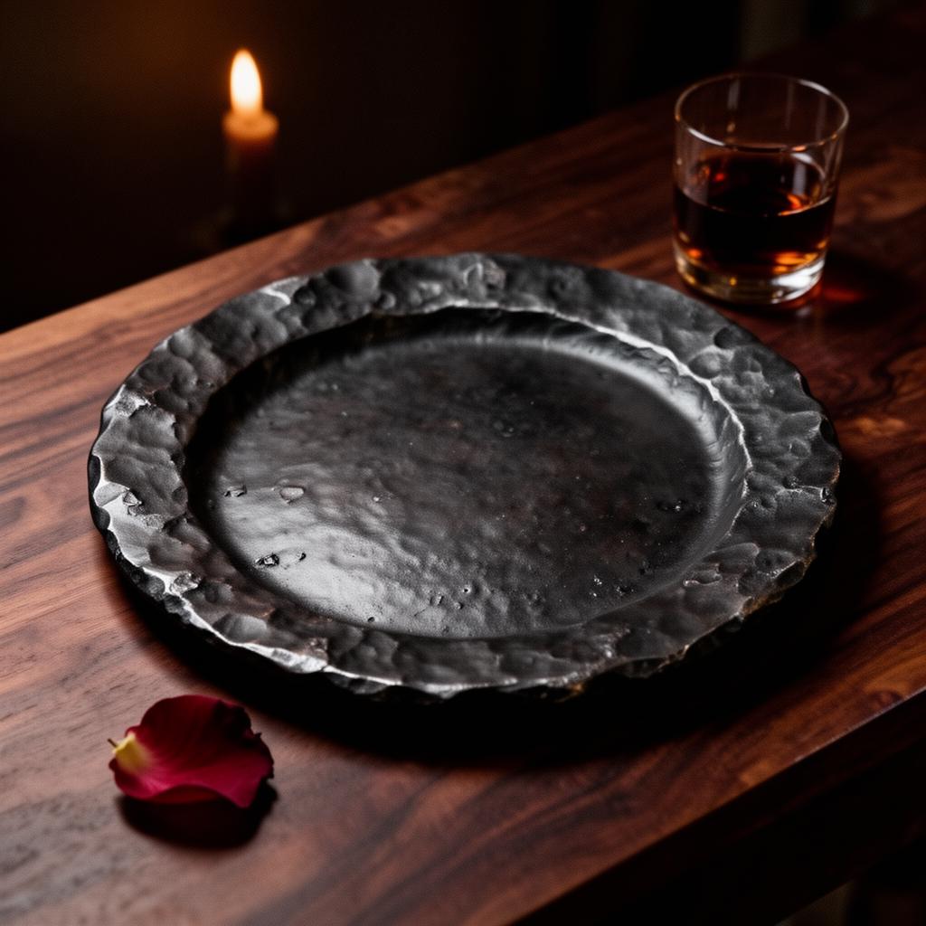 Forged Iron Altar Plate