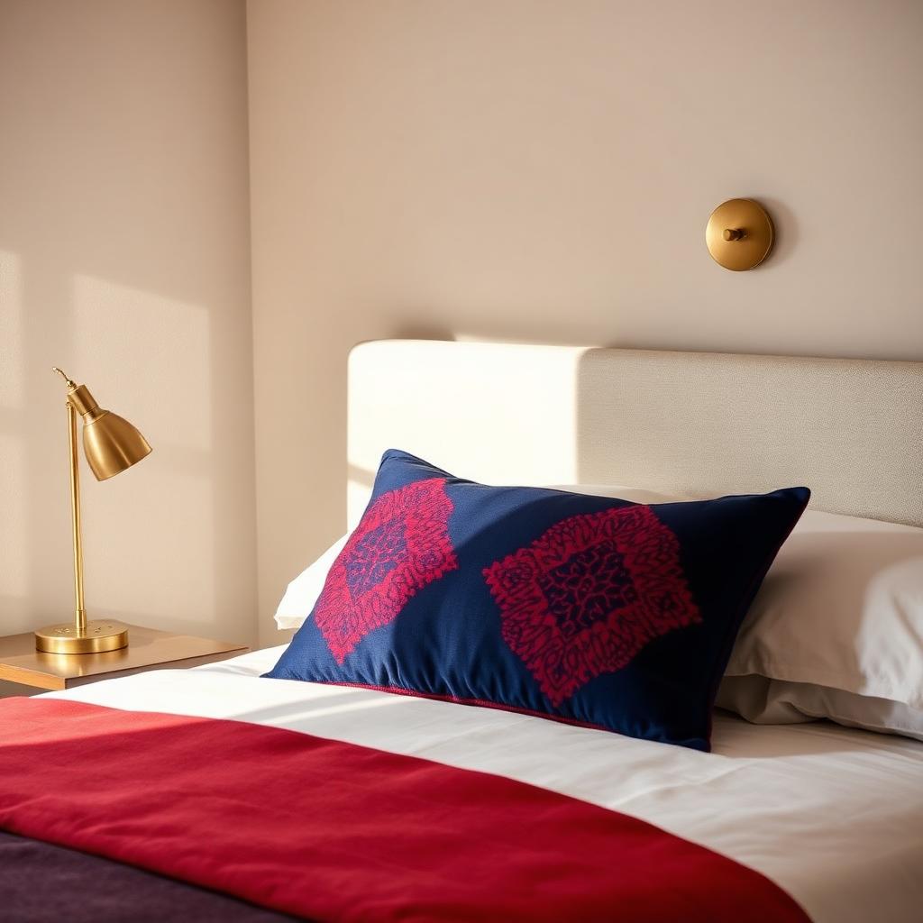 Oxblood Velvet Pillow