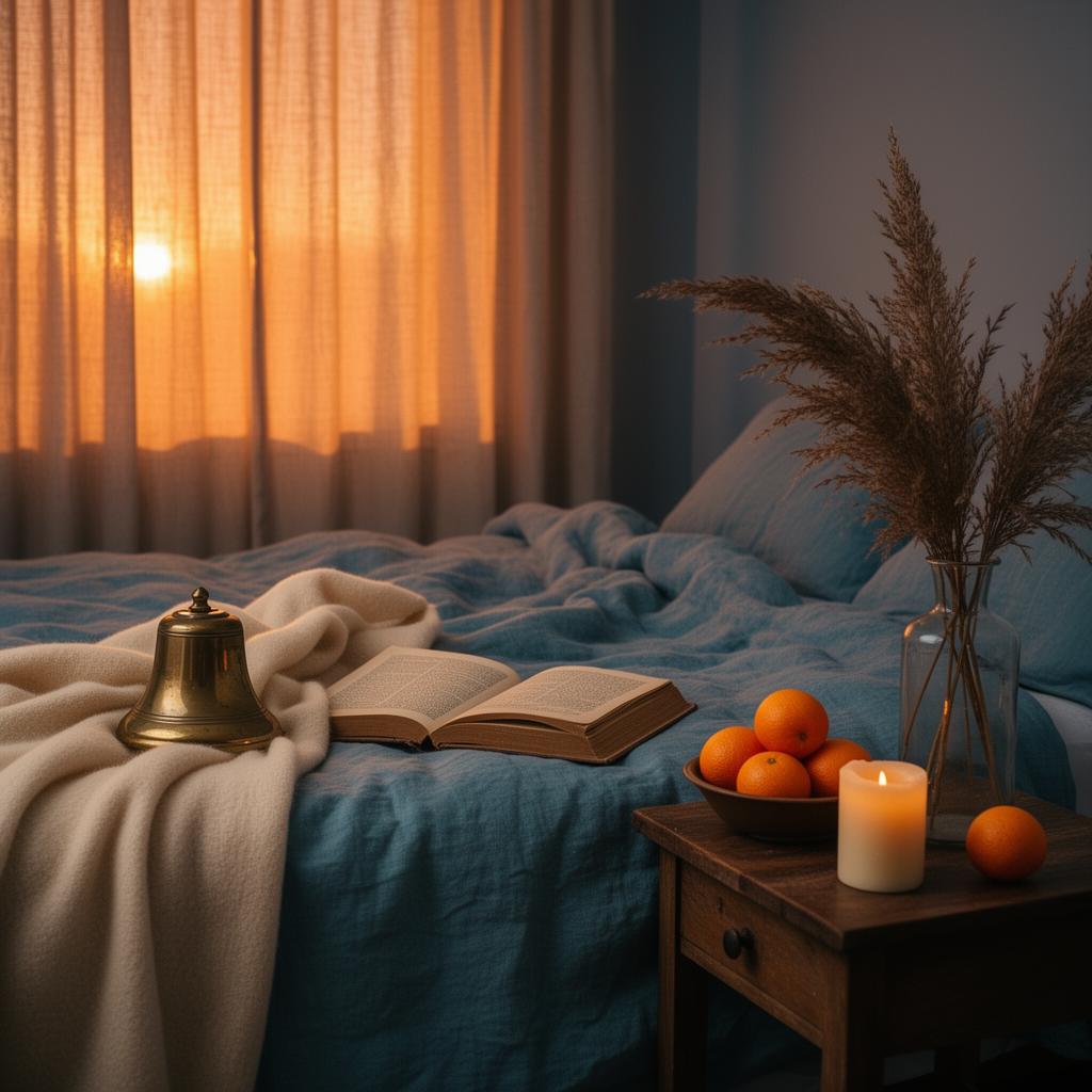 Harbor bedroom mood for Agwe Tawoyo