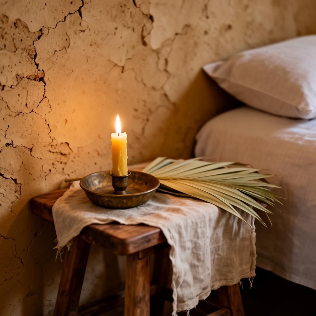 Initiation bedroom mood for Ayizan