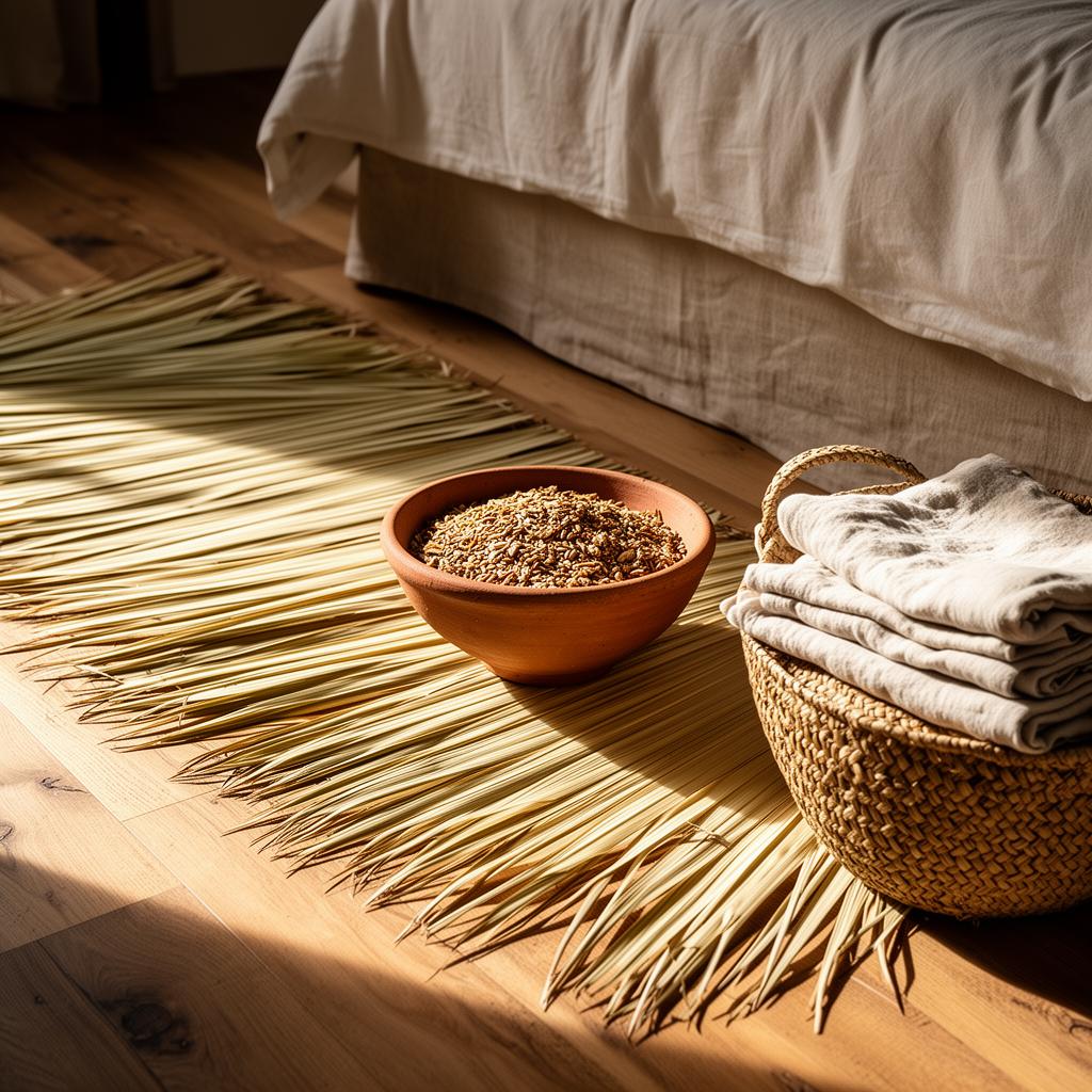 Marketplace bedroom mood for Ayizan