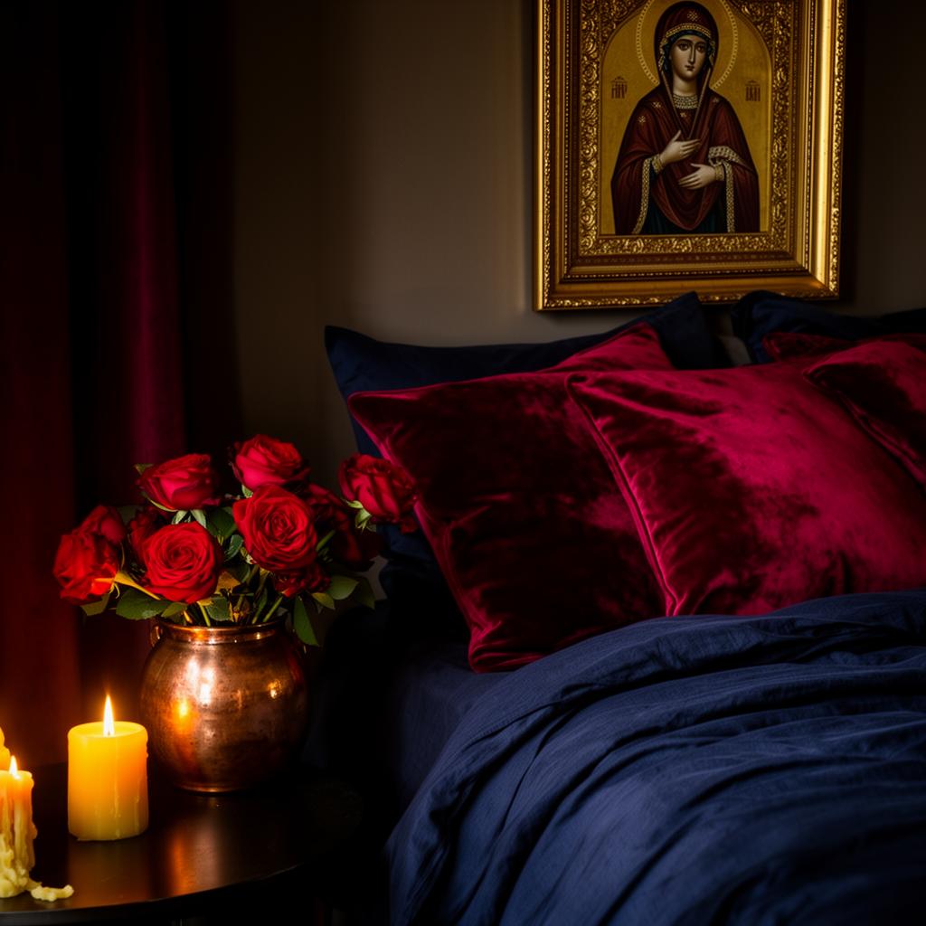 Fierce Love bedroom mood for Ezili Dantor
