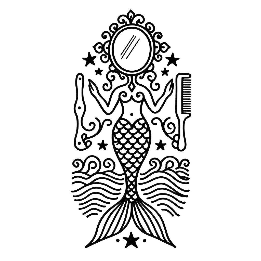 The veve symbol of Lasirèn